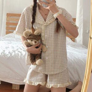 New Sweet Floral Sling Homewear Set