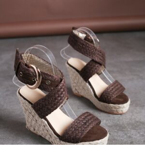 Roman Buckle Bohemian Women'S Sandals